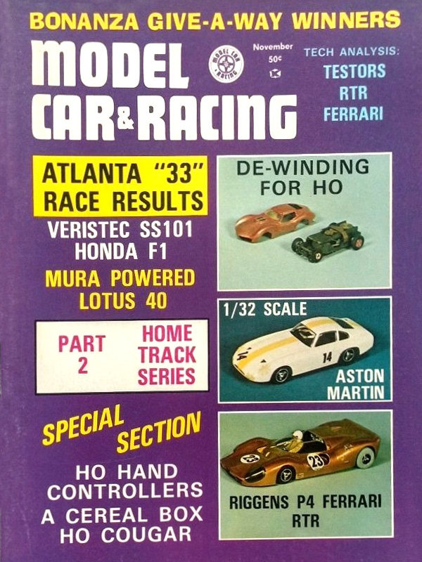 model car racing mag